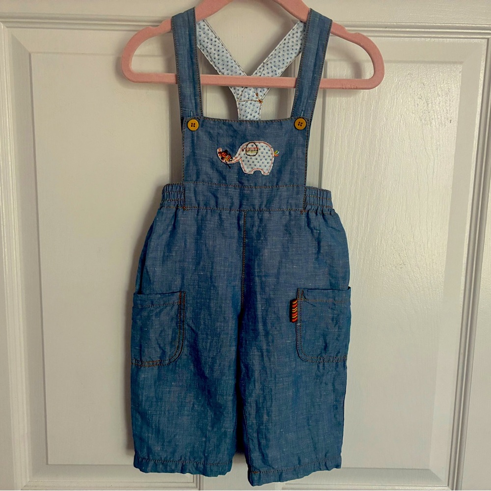 Catimini baby overalls, size 6 months